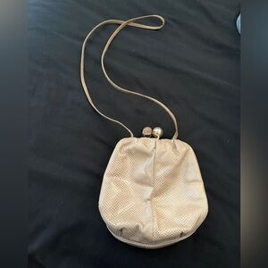Judith Lieber Vintage Tan Bag